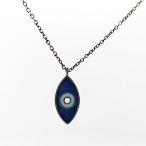 Γούρι αυτοκινήτου ασήμι 925°,με μάτι.