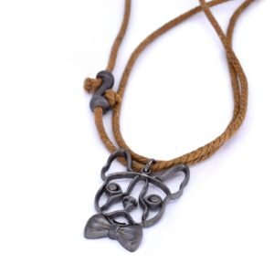 Ασημένιο μενταγιόν "Βowtie"