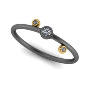 Ασημένιο δαχτυλίδι "Vela"