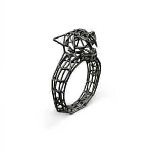 Ασημένιο δαχτυλίδι "Sumatran Tiger"