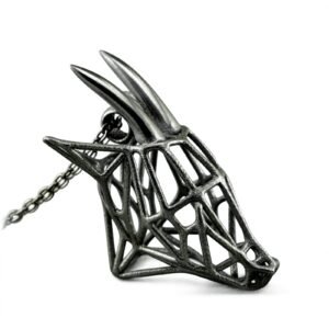 Ασημένιο μενταγιόν "Saola"